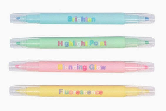 Double Tip Highlighter Set