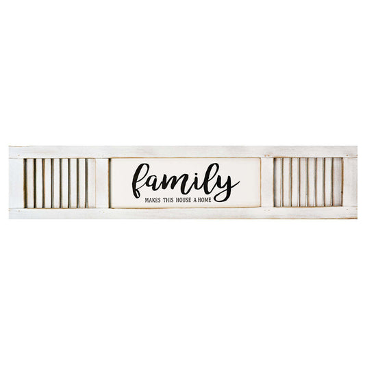 Family Wood Sign