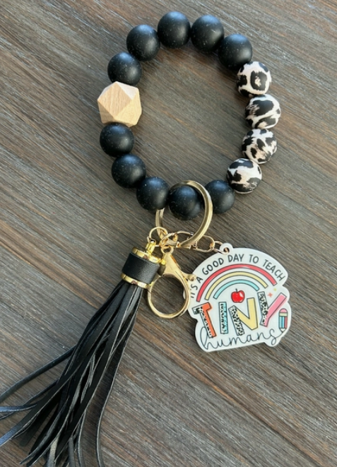 Teacher Wristlet Keychain