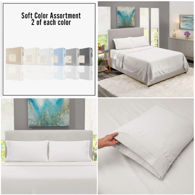 King-Premier 1800 4 PC Sheet Set