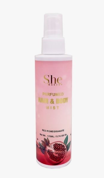 Perfumed Hair & Body Mist Pomegranate