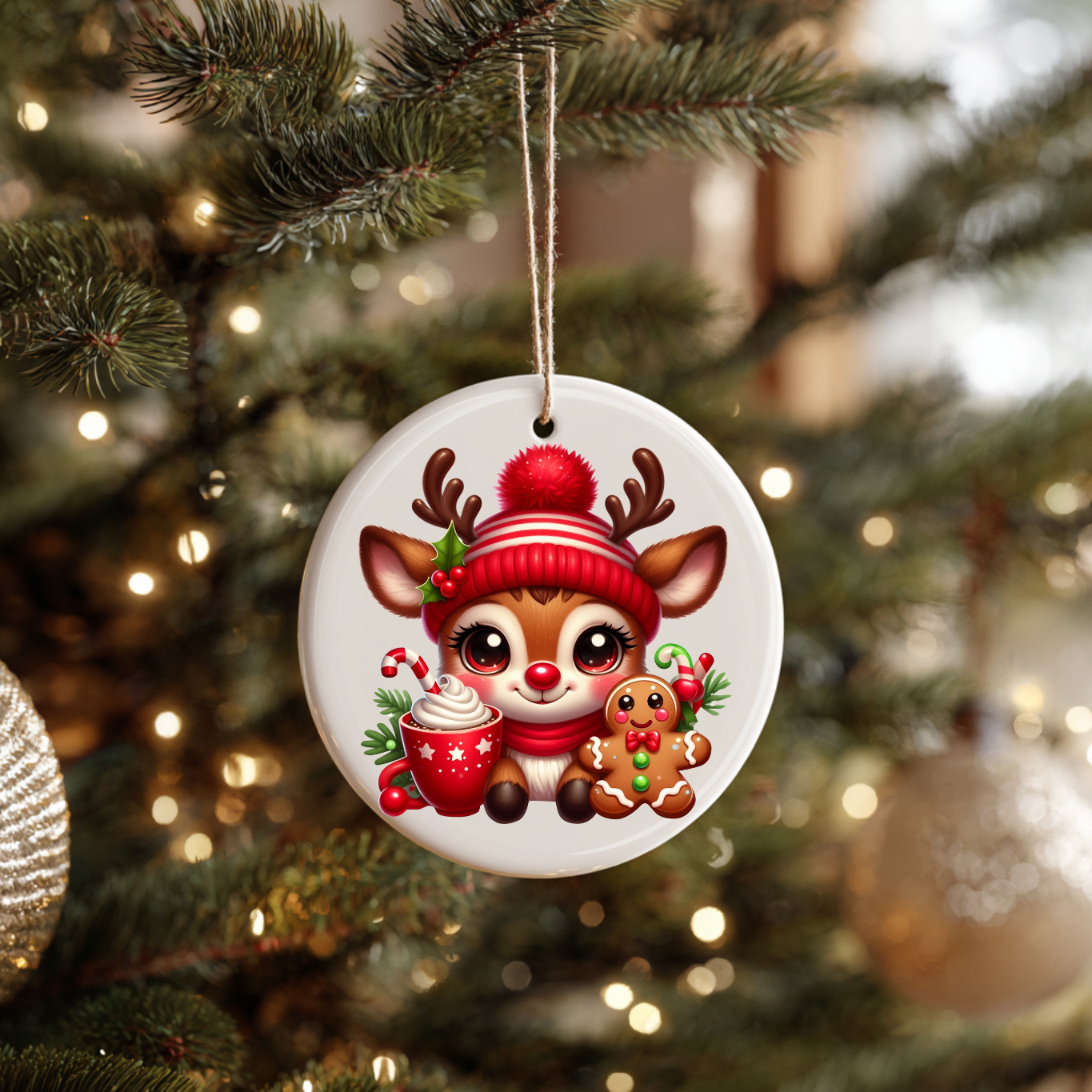 Cute Christmas Character Ornament-Pick Your Favorite
