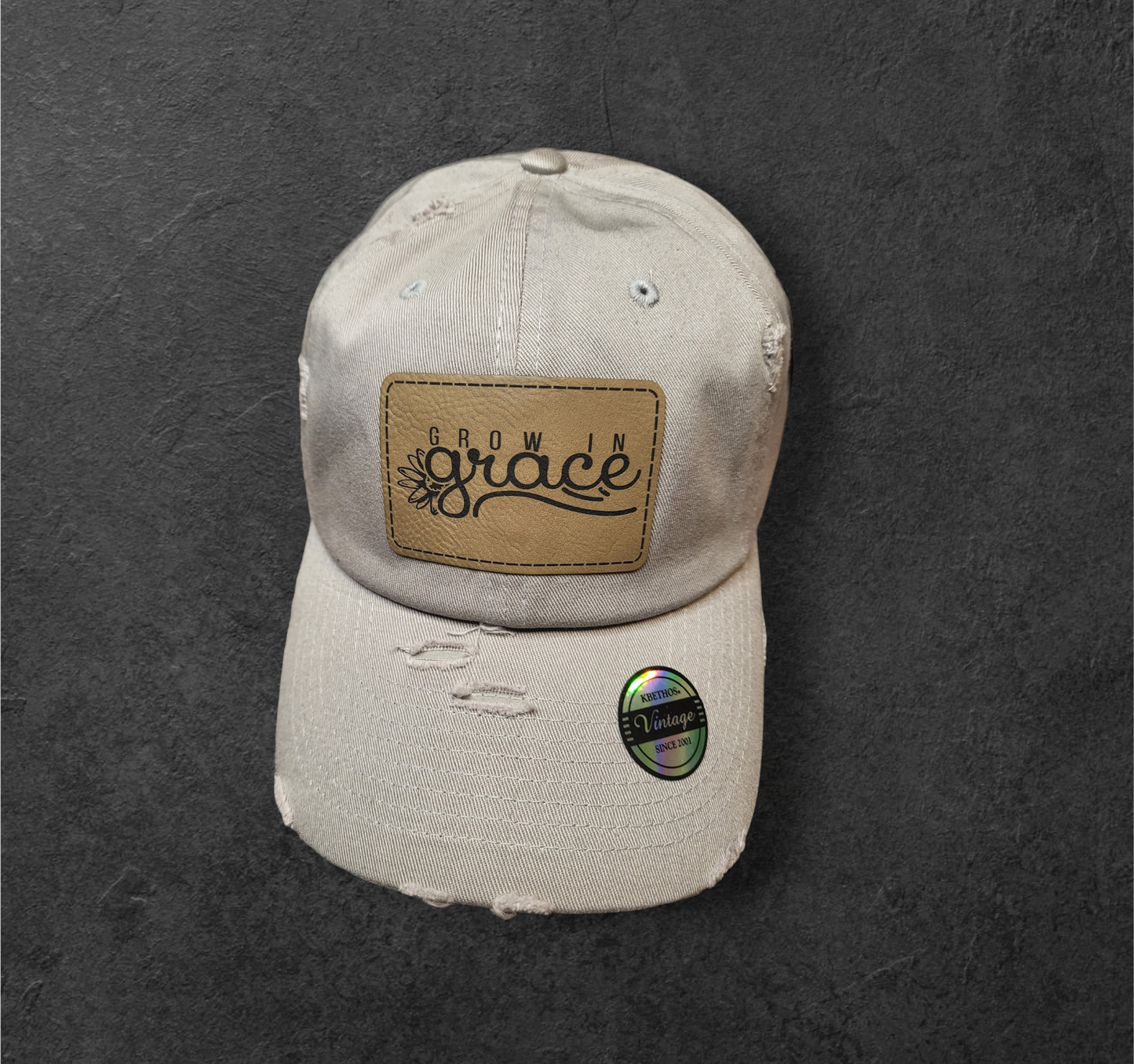 Grow In Grace Vintage Ball Cap