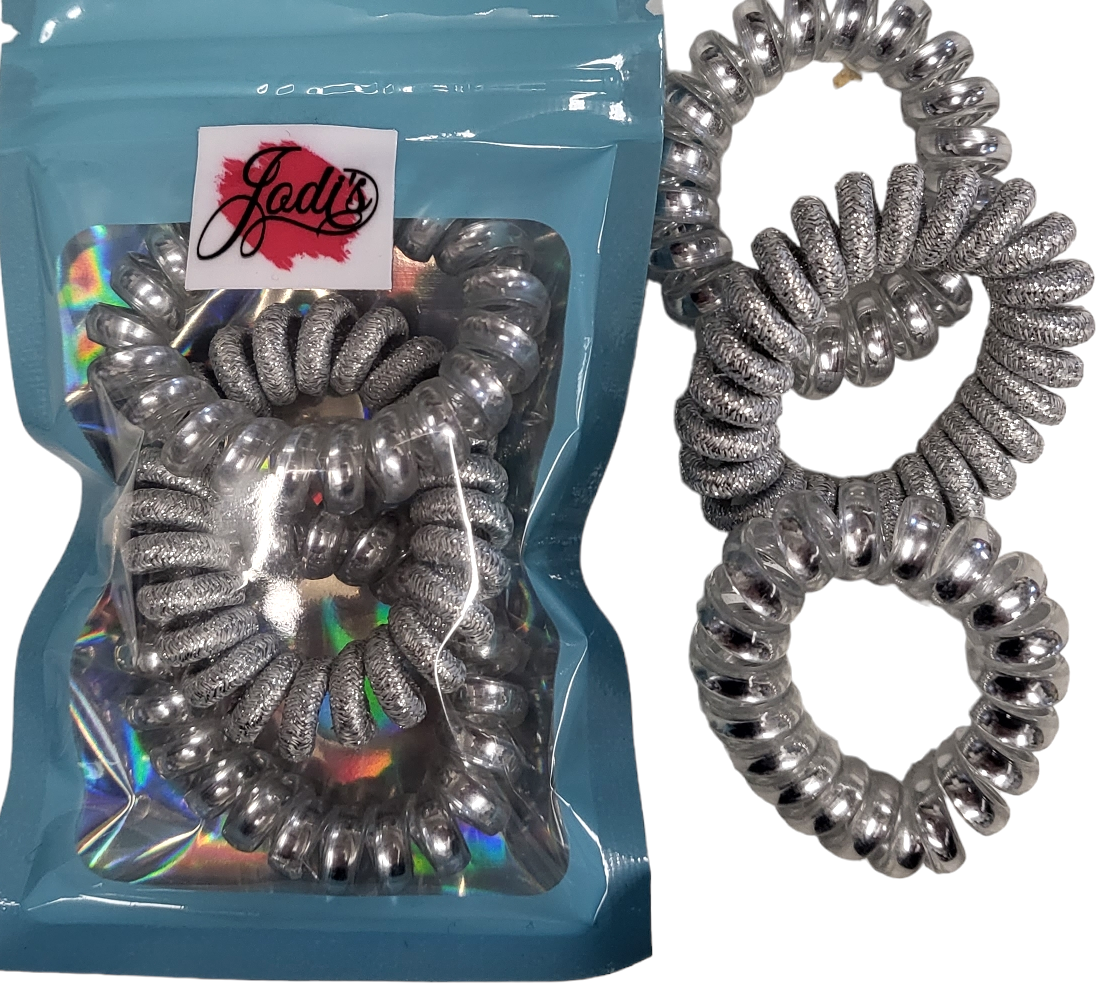Silver Trio Hair Cords