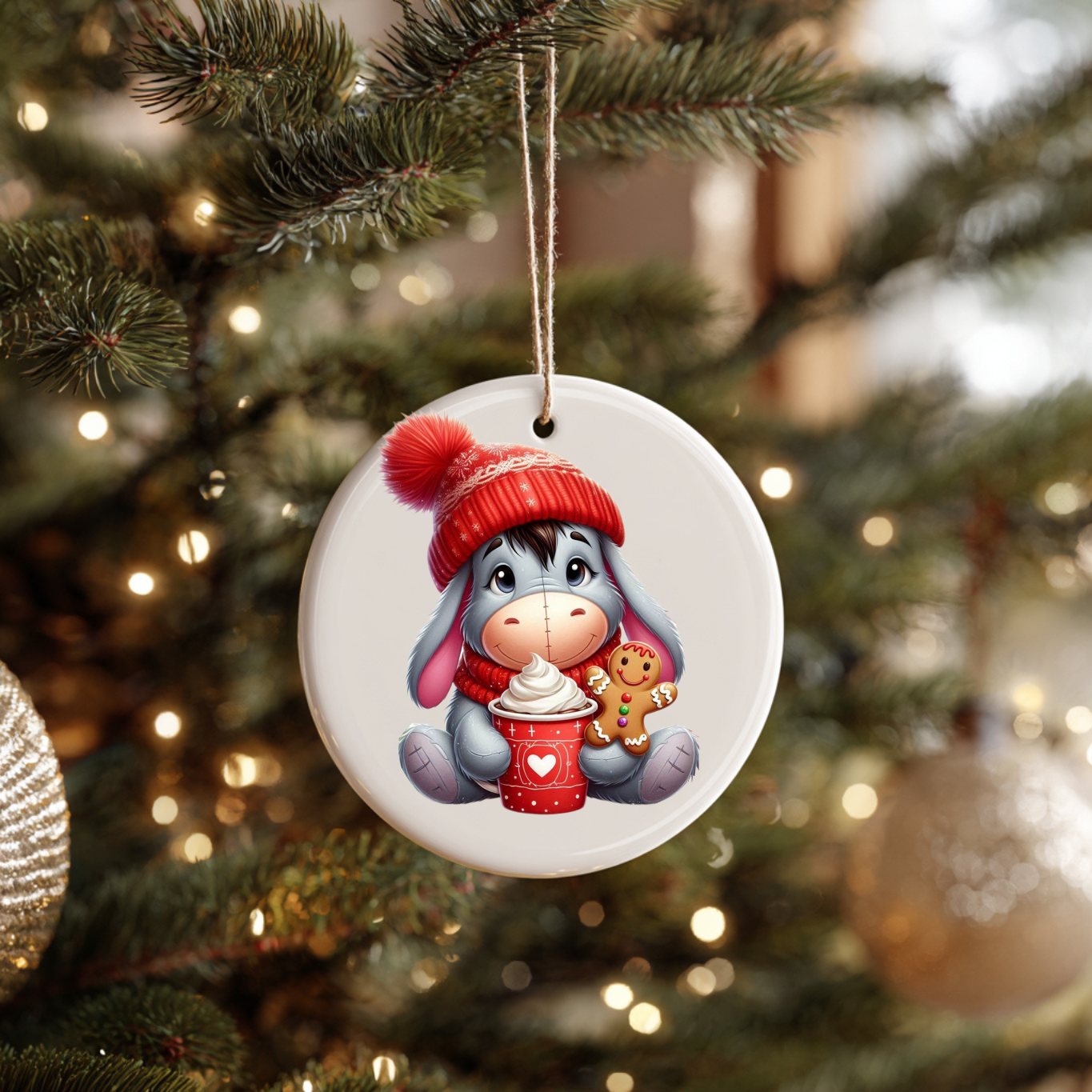 Cute Christmas Character Ornament-Pick Your Favorite