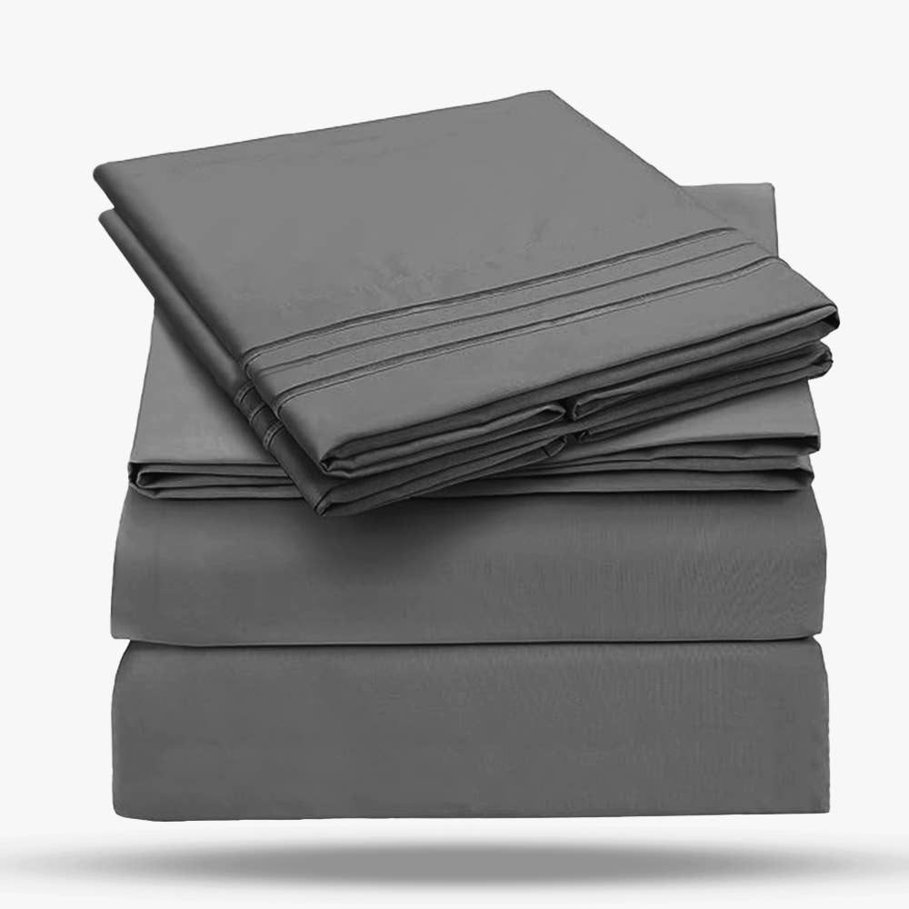 4 Piece Set: Kathy Ireland Ultra soft Microfiber Sheet Set