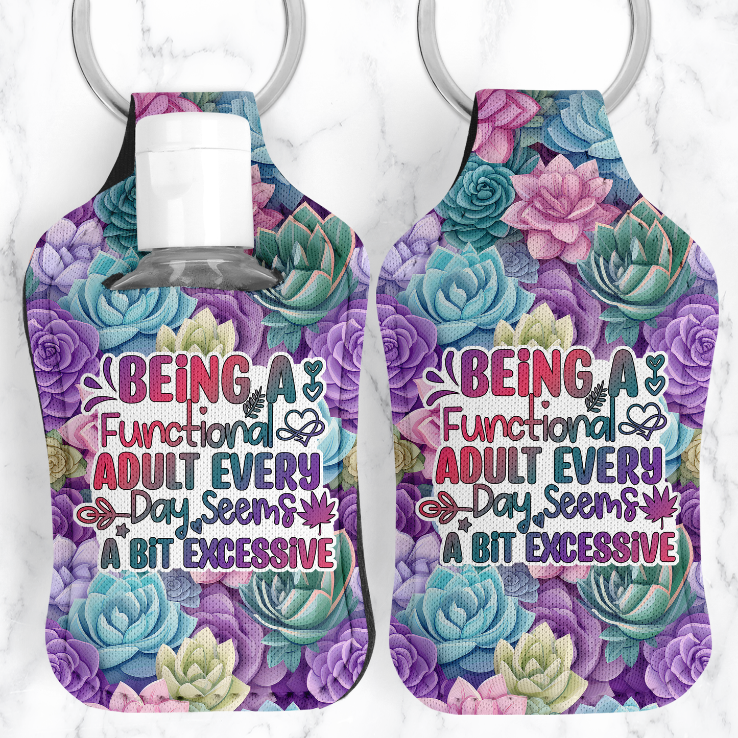 Being A Functional Adult Hand Sanitizer Key Fob