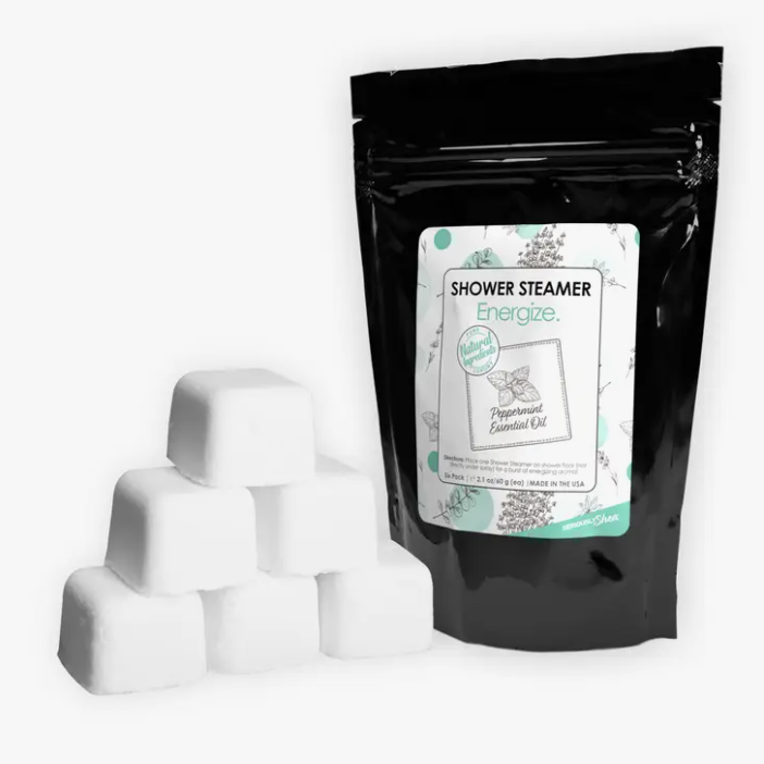 Essential Oil Shower Steamer 6-pack | Energize