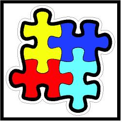 Autism Puzzle Decal