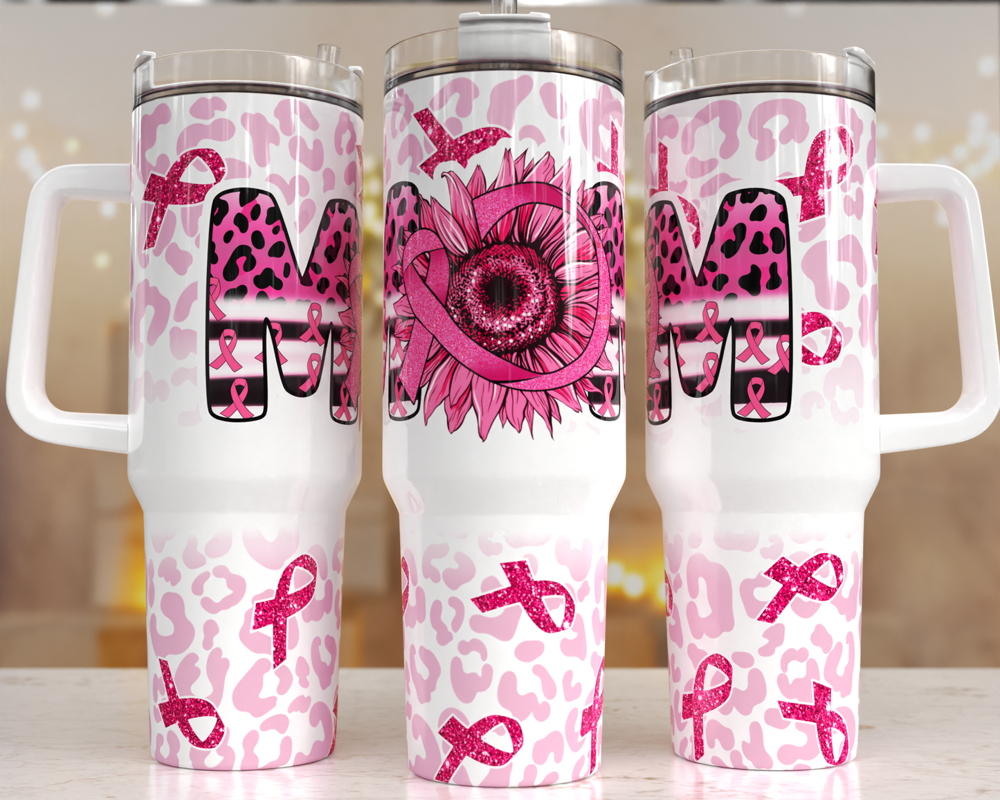 BCA MOM 40oz. Tumbler with Handle