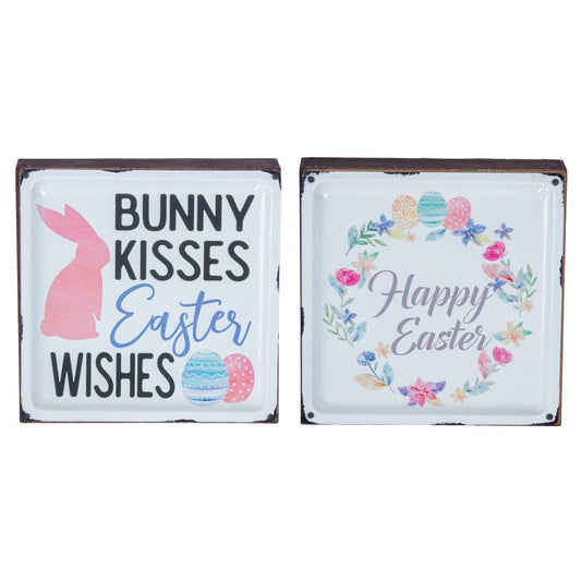 Easter Wishes Bunny Block