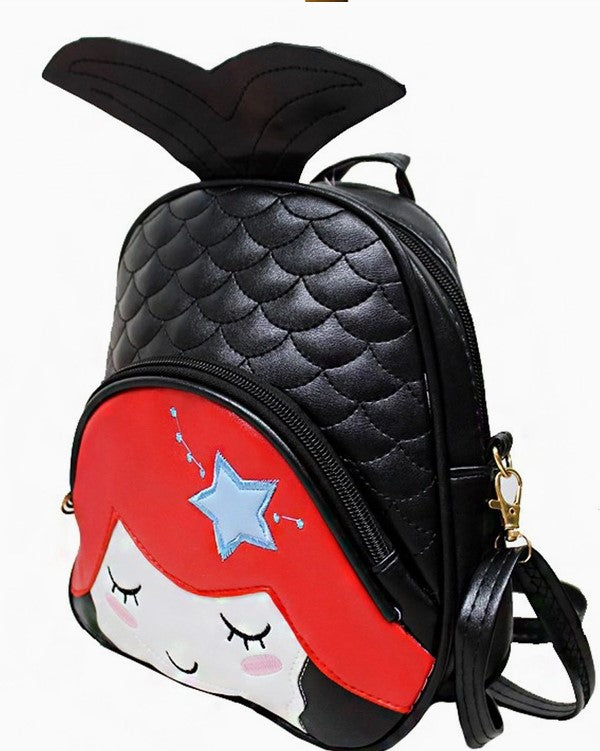 Quilted Mini Mermaid Back Pack