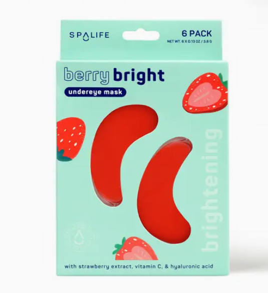 Berry Bright Brightening Undereye Masks - 6 Pairs