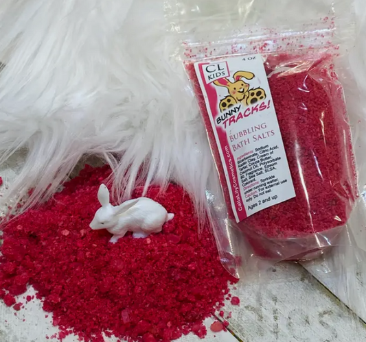 Bunny Tracks Bubbling Bath Salts
