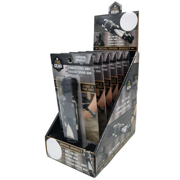 Tac Gear Paracord Survival Bracelet