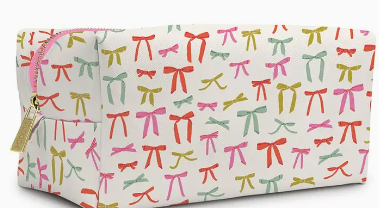 Put A Bow On It Loaf Cosmetic Pouch