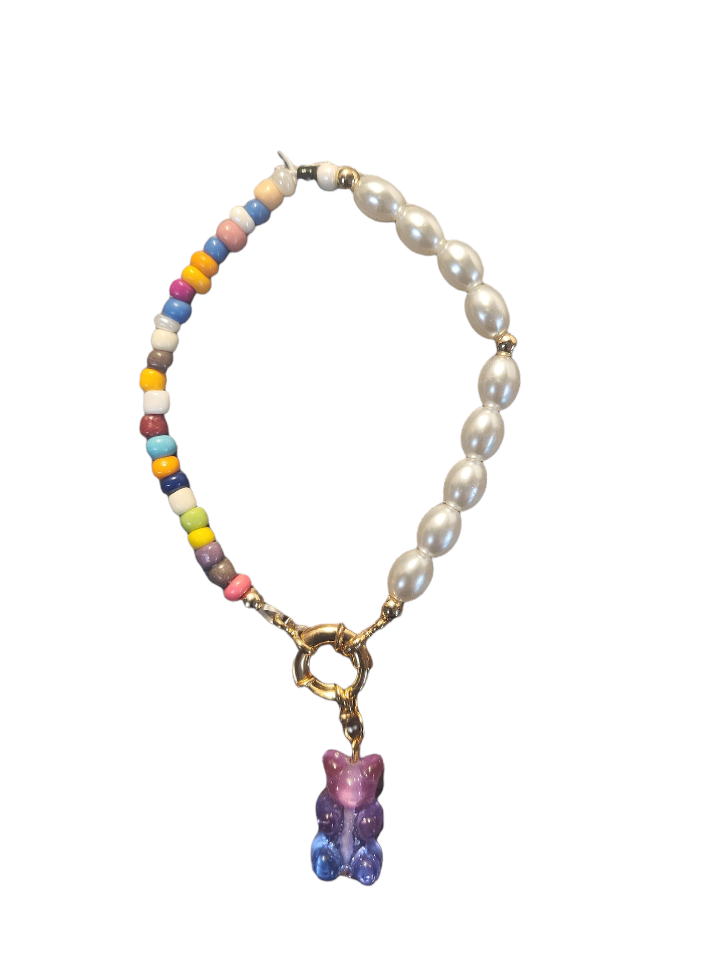 Multi Color Gummy Bear Toggle Braclet