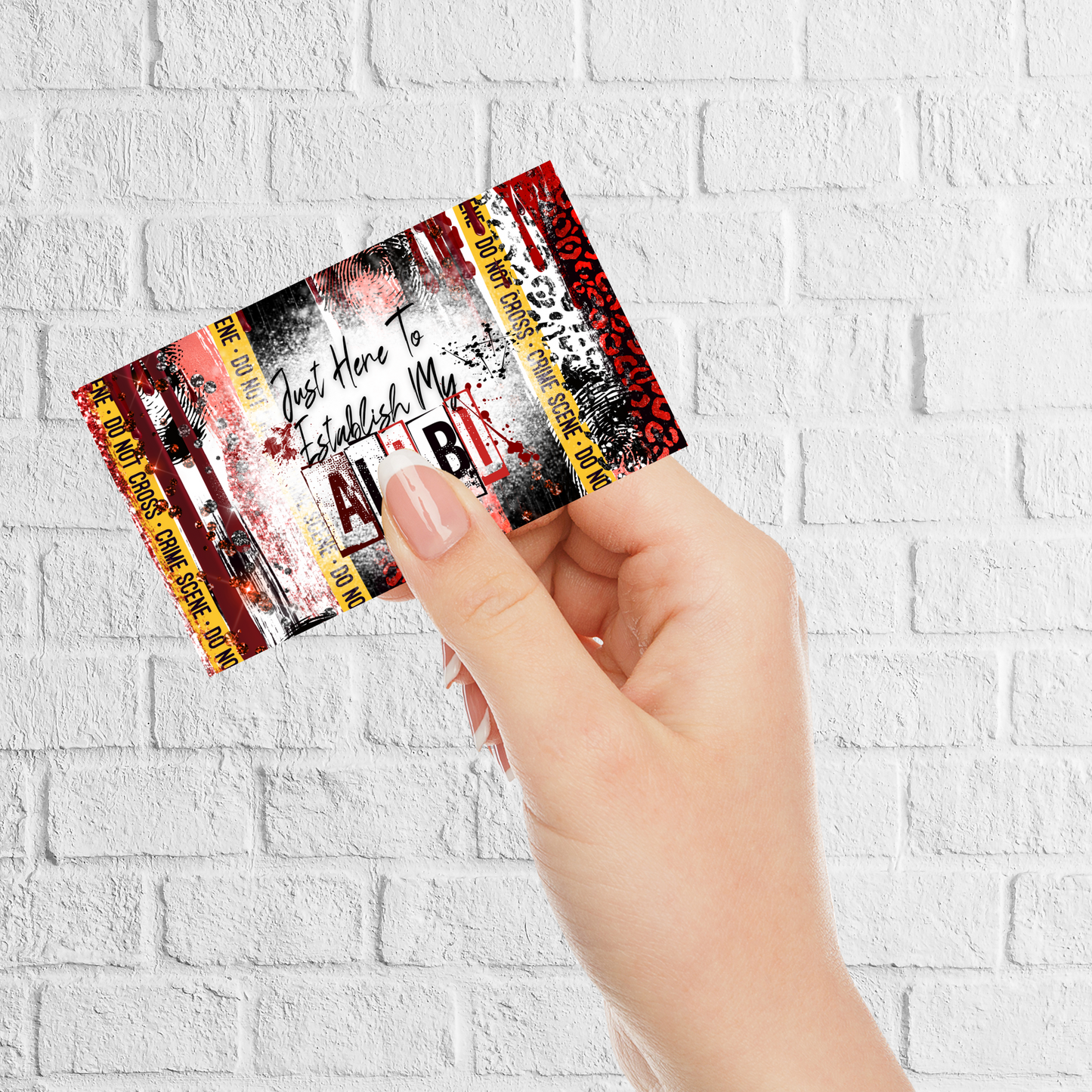 Funny True Crime Quotes Magnet-You choose