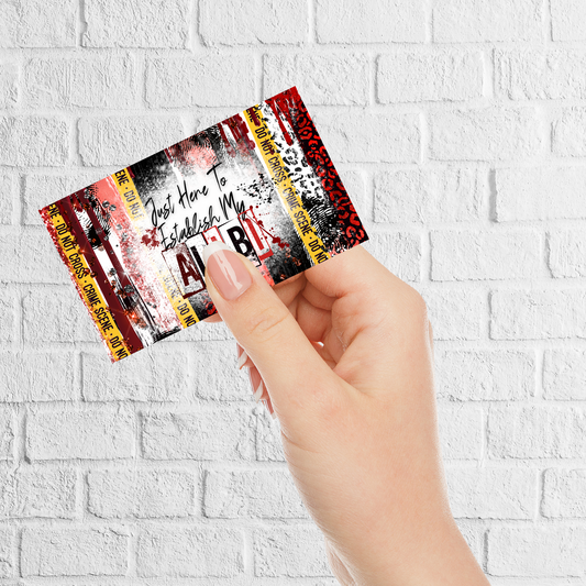 Funny True Crime Quotes Magnet-You choose