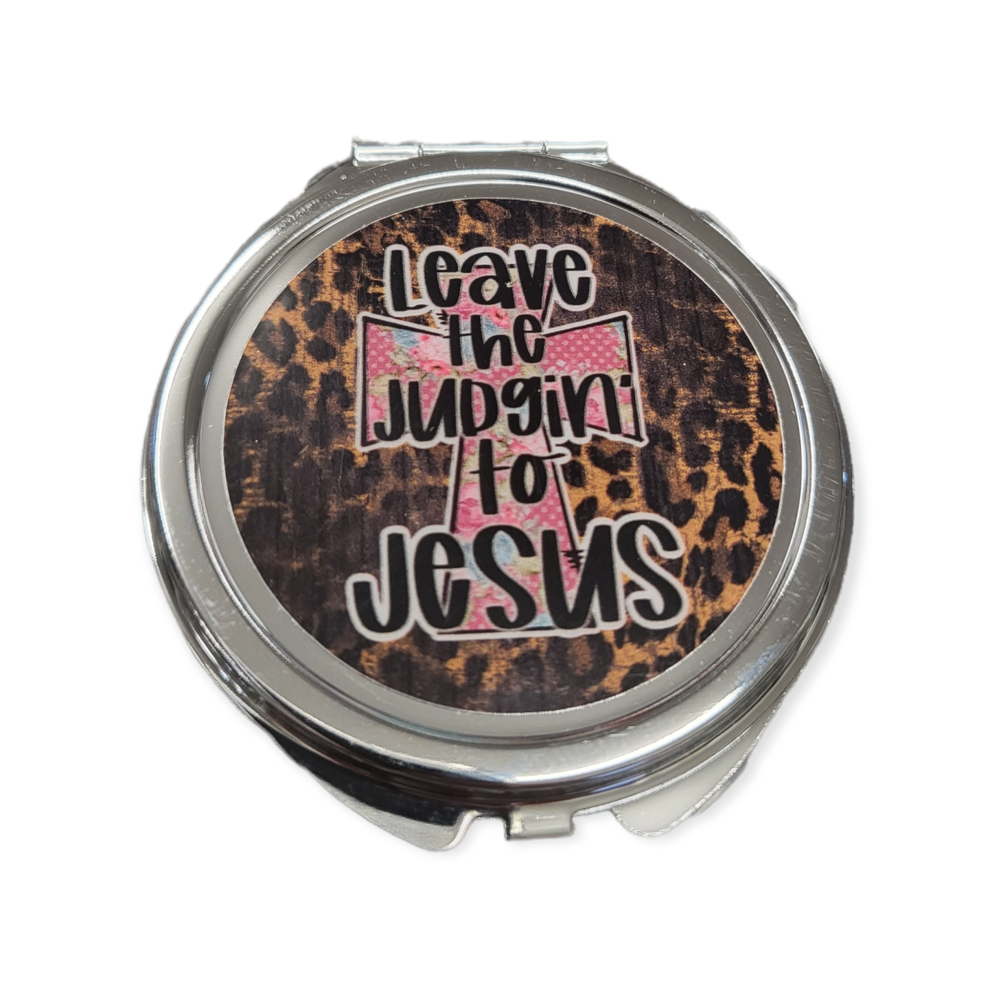 Leave The Judgin' To Jesus  Compact Mirror