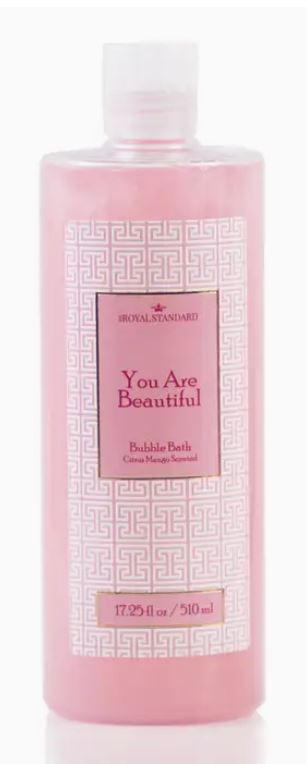 You Are Beautiful Bubble Bath Citrus Mango Scented