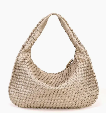 Woven Hobo Handbag