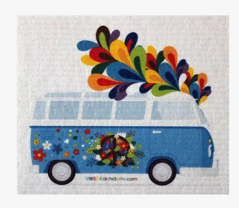 Swedish Dishcloth Flower Power