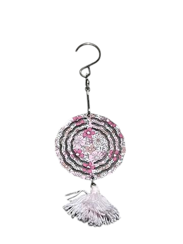 3 inch Wind Spinner or Car Charm-Different Floral Prints