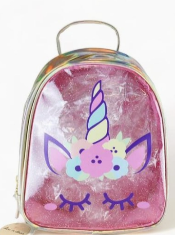 Unicorn Clear Backpack (2 Colors)
