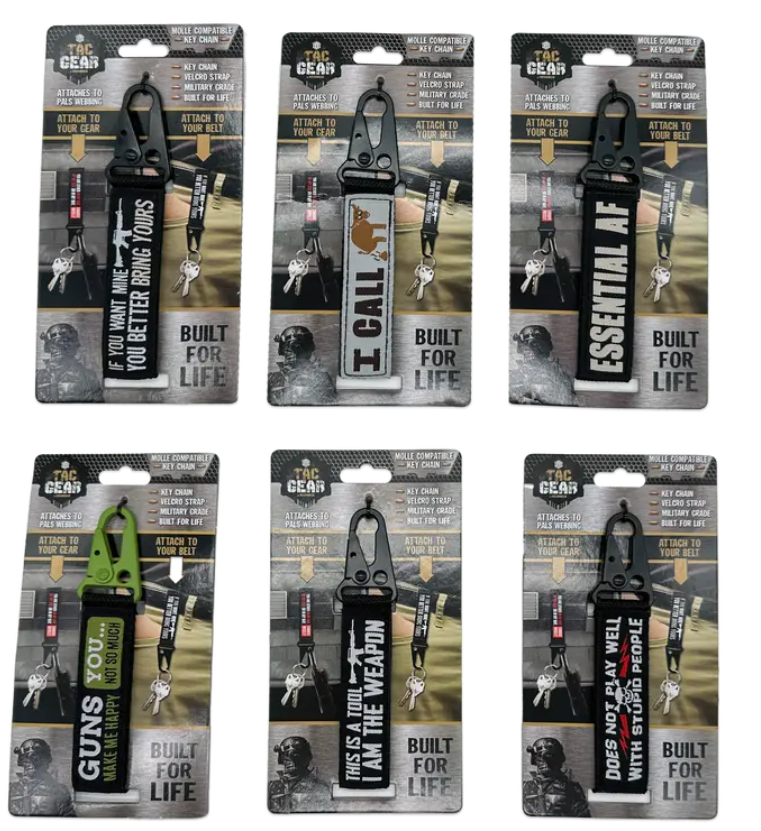 Tac Gear Molle Compatible Key Chain Strip