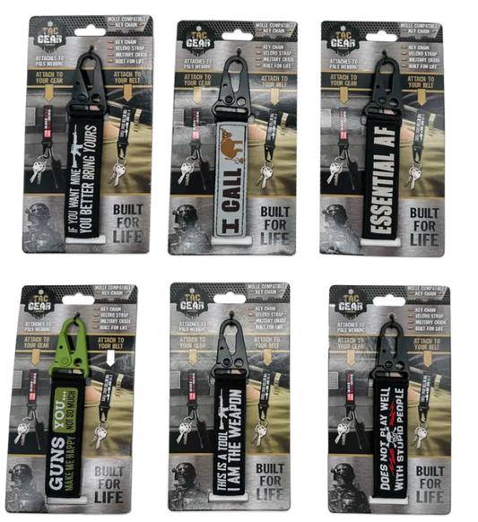 Tac Gear Molle Compatible Key Chain Strip