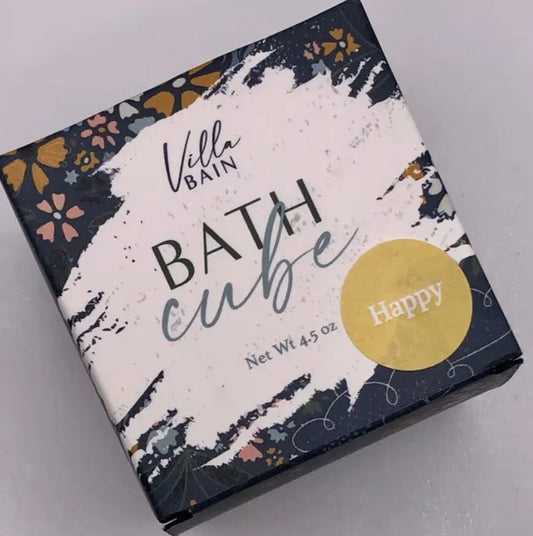 Happy Bath Cube