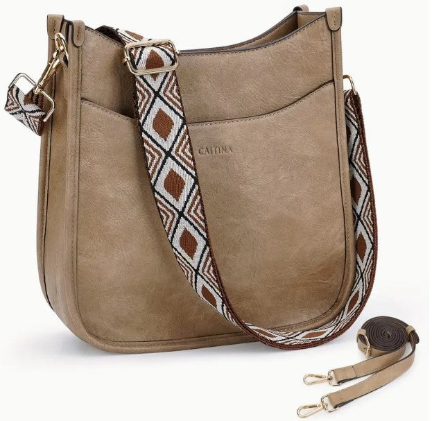 Crossbody With Decorative Guitar Strap