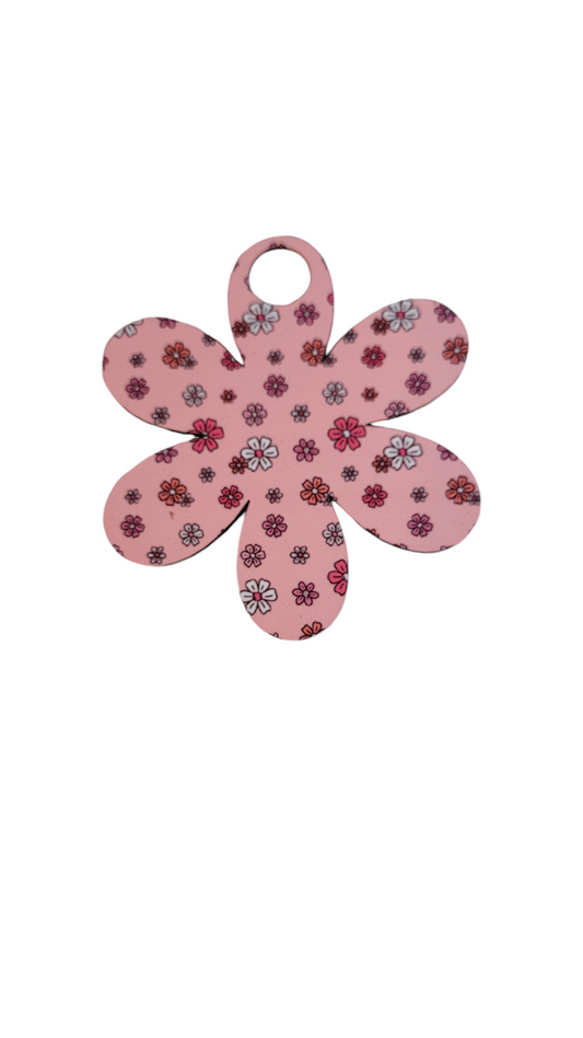 40 oz Dainty Flowers floral Sublimation Topper