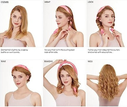 Heatless Hair Curlers