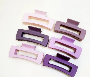 Large Matte Tone  Hair Clip