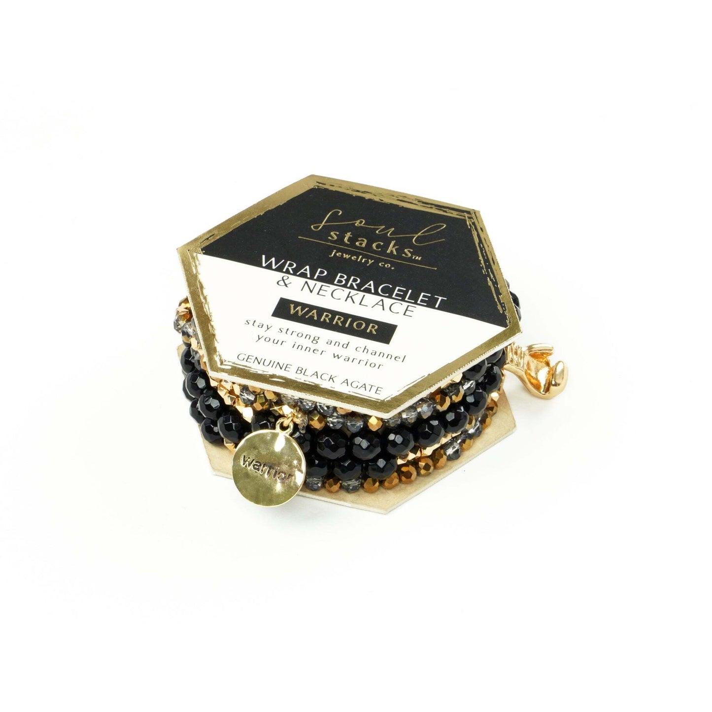 SS Wrap Bracelet & Necklace - Warrior