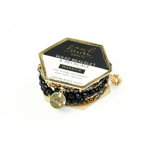 SS Wrap Bracelet & Necklace - Warrior
