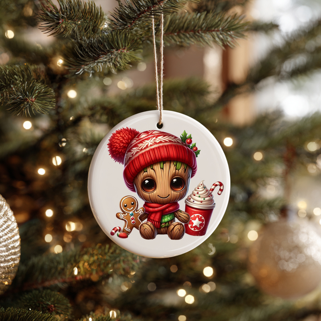 Cute Christmas Character Ornament-Pick Your Favorite