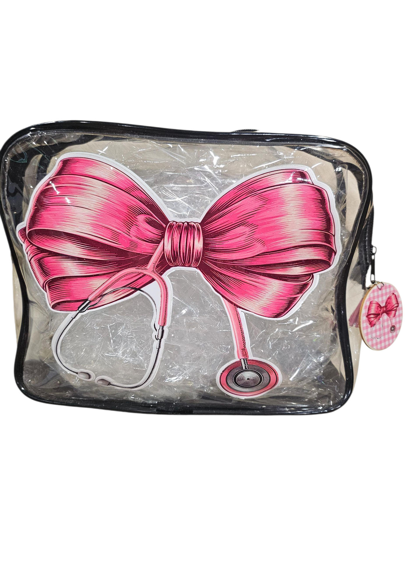 Clear Make Up With Black Trim-Assorted Designs