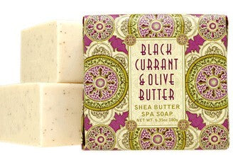 Black Current & Olive Butter Shea Butter Soap
