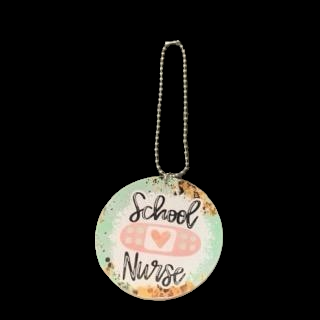 School Nurse Car Charm