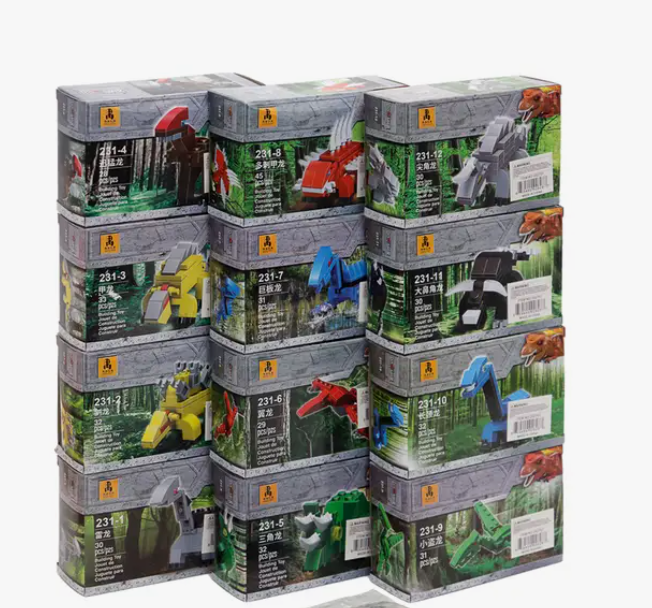 Dinosaur Puzzle -Asst Dinosaur Shapes