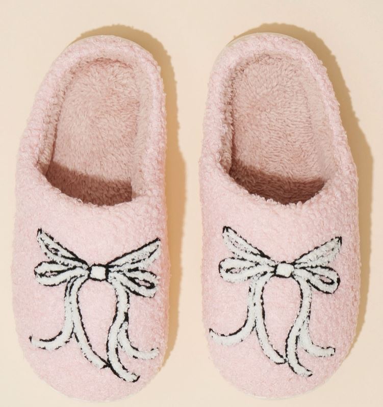 Large Ribbons Home Slippers