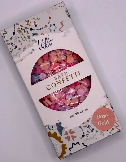 Rose Gold Bath Confetti