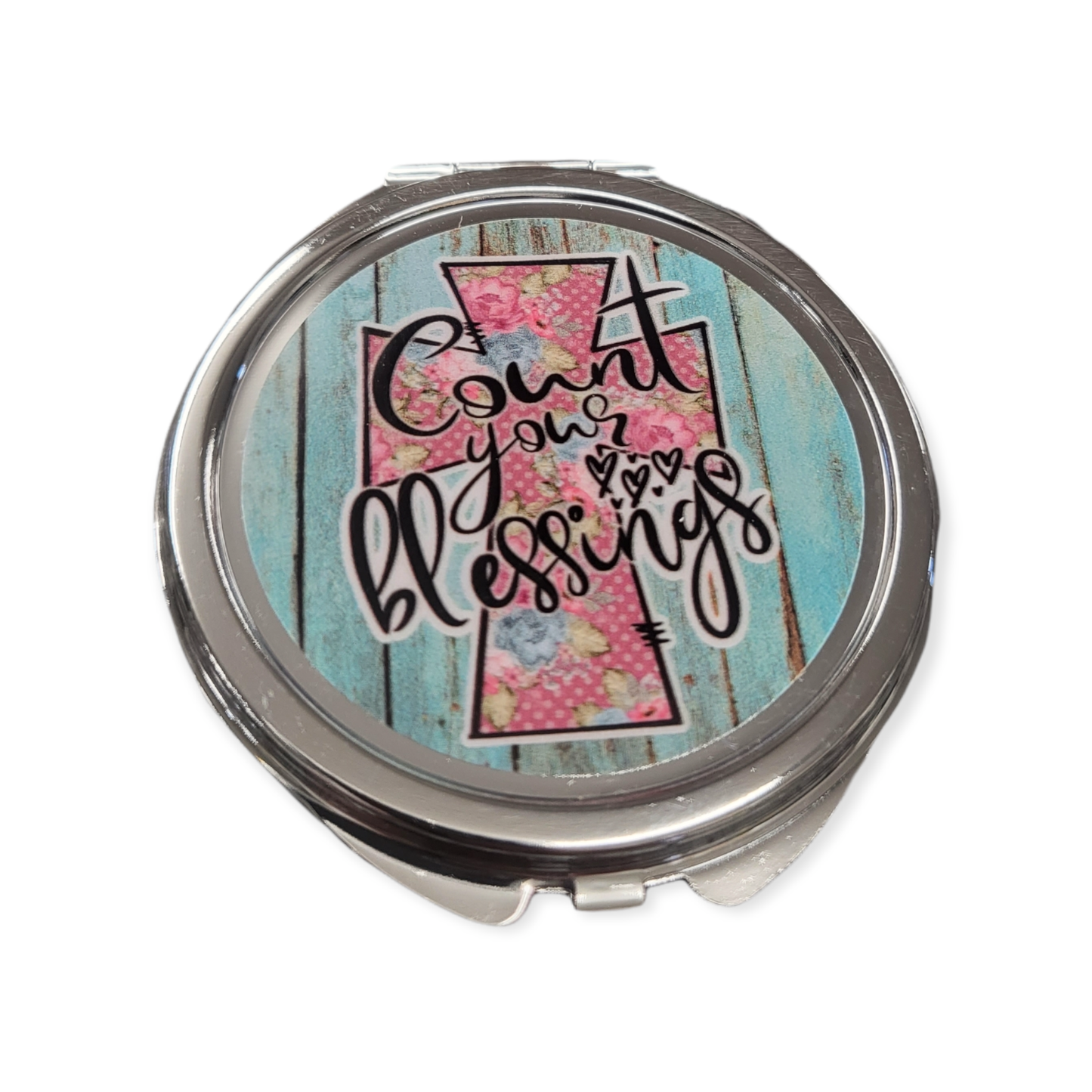 Count Your Blessings Compact Mirror