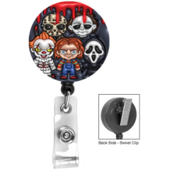 3D Inflated Boys of Horror Badge Reels