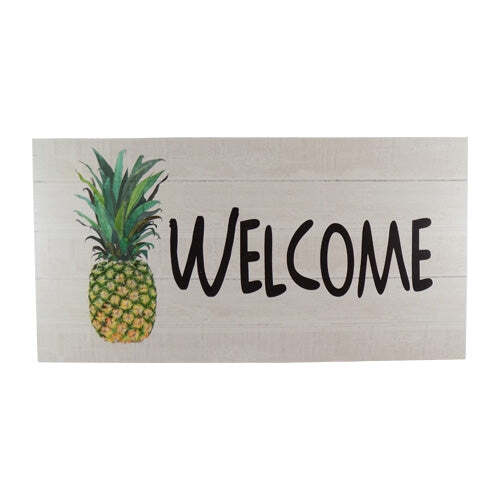 Pineapple Welcome Sign