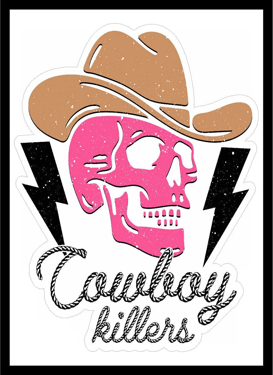 Cowboy Killers Vinyl Decal