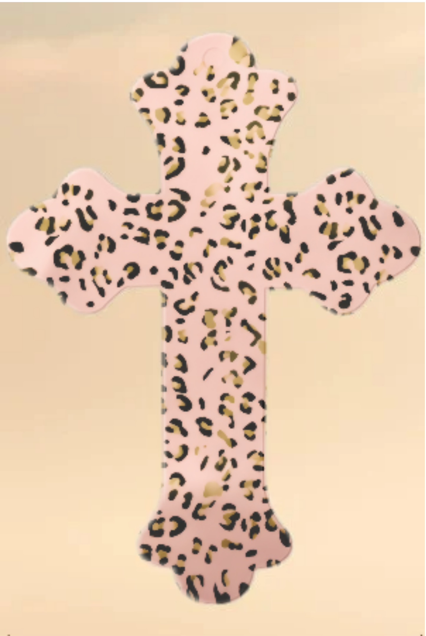 Set of Two Laminated Cross Bookmarks with Tassel